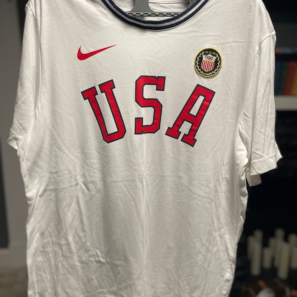 USA Olympic White T-Shirt Nike